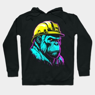 Quiet, genius at work Hoodie